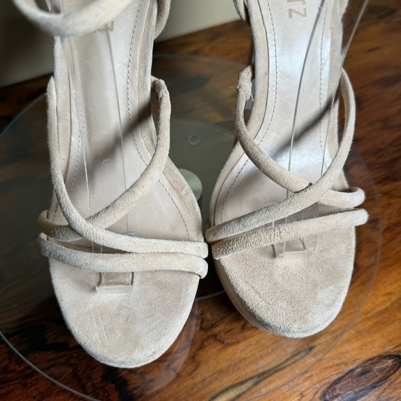 SCHUTZ Tan Platform Heels - Picture 9 of 16